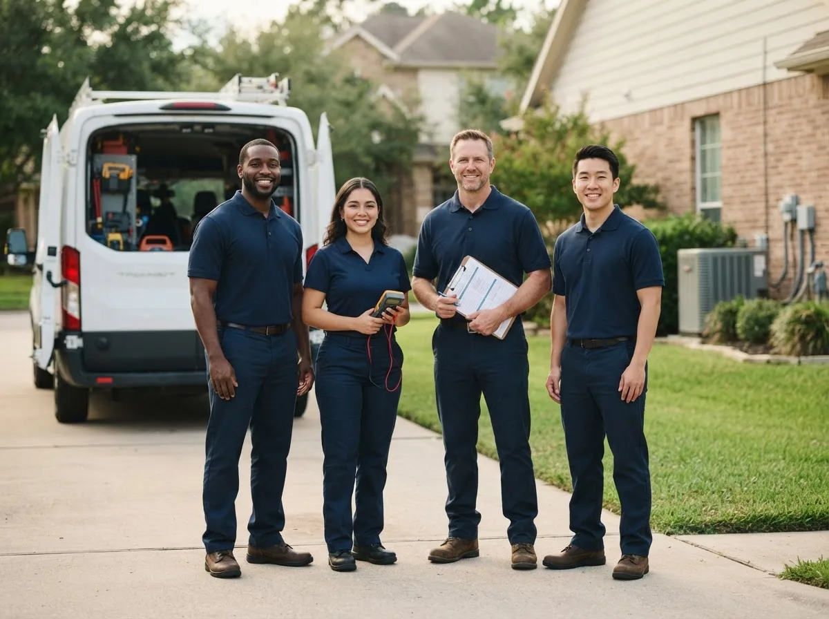 Certified HVAC technician near New London, NC